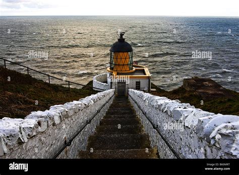 St Abbs Lighthouse.Scotland Stock Photo - Alamy