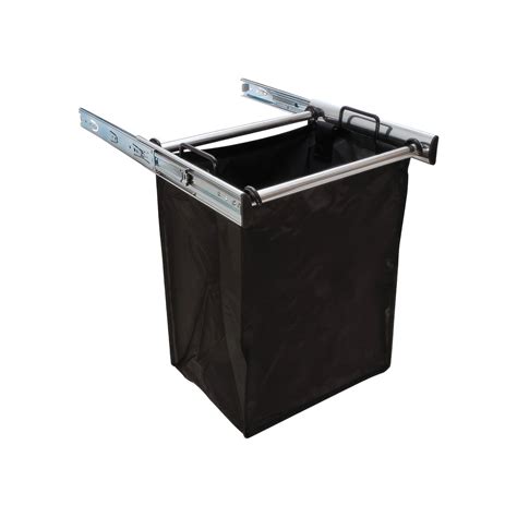 18 Pull Out Hamper Polished Chrome Archipro Nz