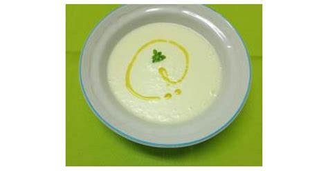 Sopa Fr A De Pepino Manzana Y Yogur Por Muyricotodo La Receta De