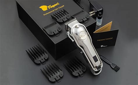 Fagaci Professional Hair Clippers With Extremely Fine Cutting Cordless