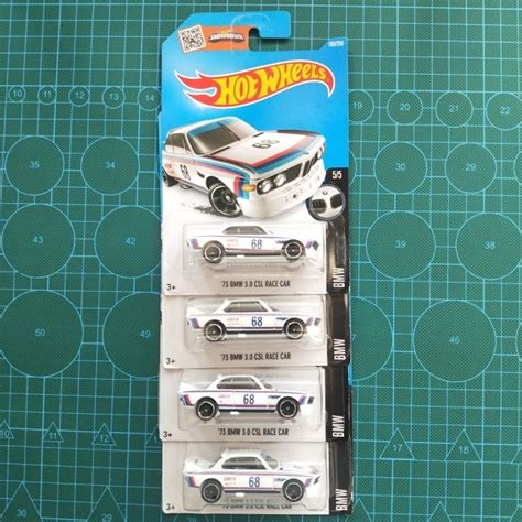 Hot Wheels Bmw Csl Race Car White Hotwheels Bmw Csl Race Car Shopee Malaysia