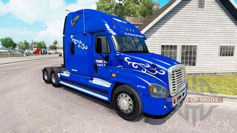 Skin Prime Inc On Tractor Freightliner Cascadia For American Truck