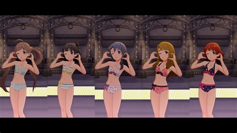 【ミリシタ】team 5th バトンタッチ ソロmv【マイオンリースイムウェア】 Youtube