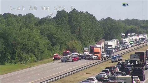 Deadly Crash Closes Northbound Lanes Of I 95 In Volusia County