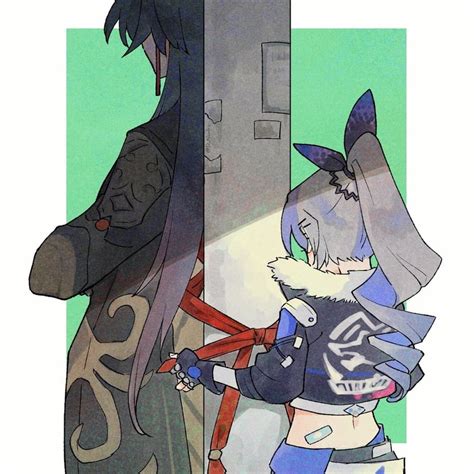 Silver Wolf And Blade Honkai And More Drawn By Nears Danbooru