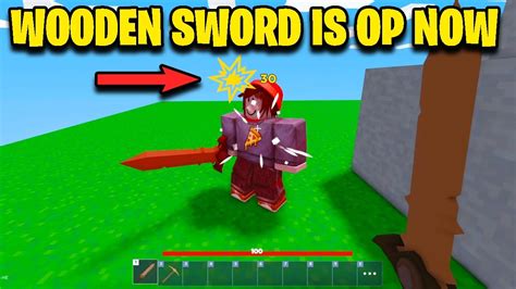 They Just Buffed Wooden Sword 😱 Roblox Bedwars Youtube