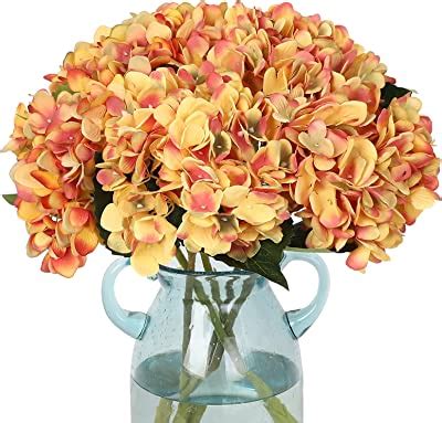 Amazon GTIDEA 4pcs Fake Silk Flowers Plants Artificial Azalea