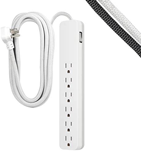 Amazon GE Pro 6 Outlet Surge Protector 2 Ft Extension Cord 620