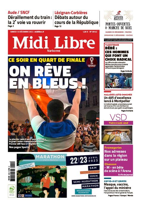 Midi Libre N Du D Cembre T L Charger Sur Ipad