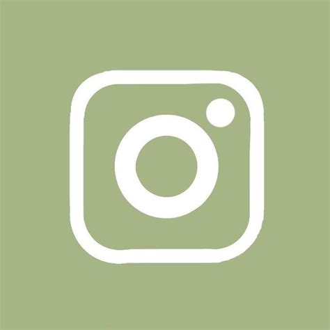 Sage Green Instagram Icon Artofit