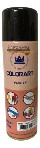 Tinta Plasti k Spray Para Plástico Colorart Preto Fosco MercadoLivre