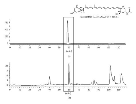 Hplc Chromatograms At 410 Nm Of Fucoxanthin Standard A And Ethanol