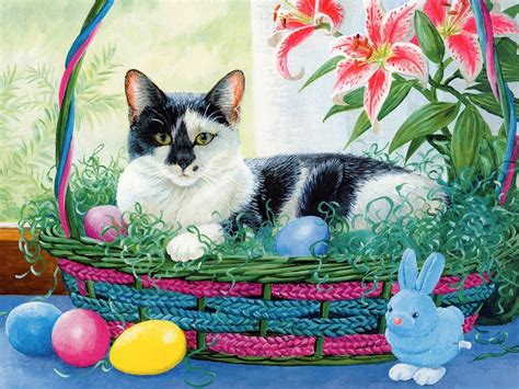 Easter Kittens Wallpapers Wallpaper Cave