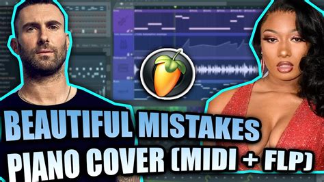 Maroon 5 Beautiful Mistakes MIDI FLP FL Studio Piano Tutorial