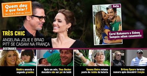 Quem Deu O Que Falar Semana 23 A 29 8 2014 Fotos UOL TV E Famosos