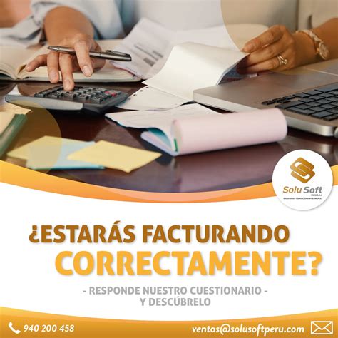 Solusoft Perú - ¡Evita multas y conoce si estás facturando...