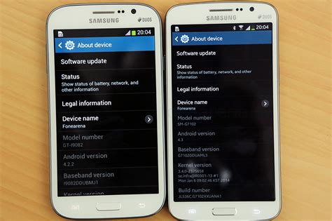 Samsung Galaxy Grand Vs Galaxy Grand Duos A Hands On Comparison