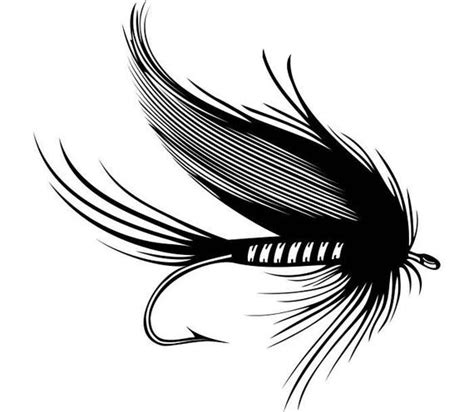 Fly Fishing Lure Reel Fish Fisherman Troutsvg Eps Png