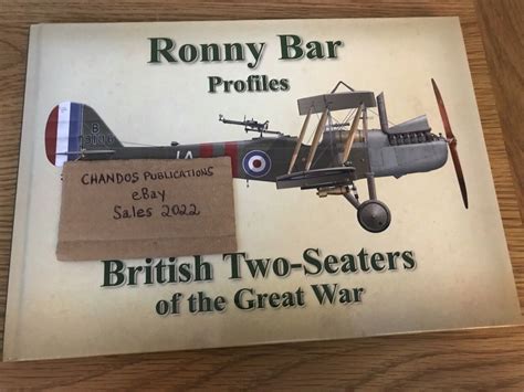 Ronny Bar Profiles British Two Seaters Of The Great War Wingnut