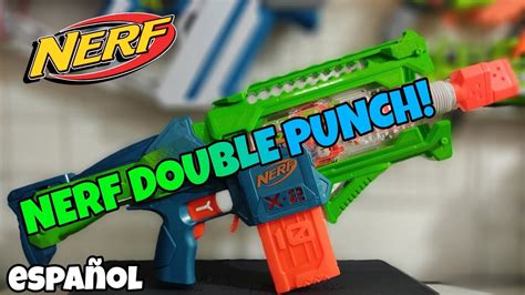 Nerf Elite Double Punch El Mejor Lanzador Del Review En