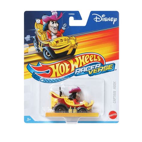 Capitán Garfio Hot Wheels Racer Verse Disney Captain Hook