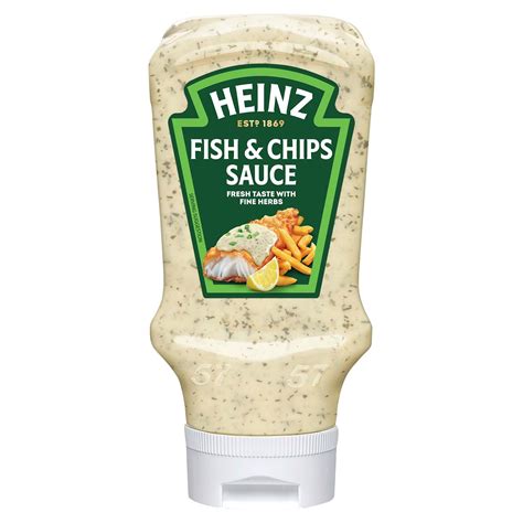 Heinz Fish & Chips Sauce 400ml - CUT PRICE BARRY'S – Clearance Food and