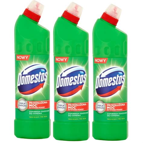 DOMESTOS PŁYN DO WC PINE ŻEL DO WC 13881809360 Allegro pl