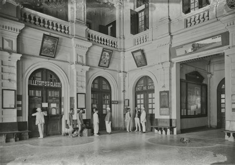 HANOI 1927 Phòng vé Ga Hà Nội năm 1927 Hà Nội Station Flickr