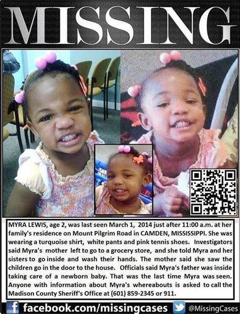 Amber Alert Issued For Myra Lewis Lipstick Alley