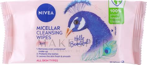 Lingettes démaquillantes micellaires biodégradables NIVEA