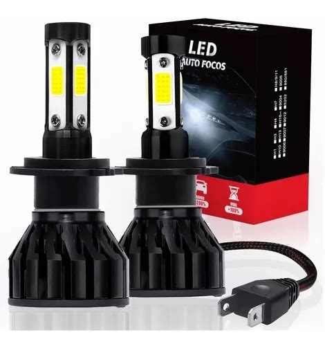 Kit De Faros Led H7 H11 9005 9006 60w Para Luz Alta Y Baja Meses Sin