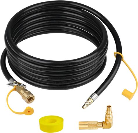 Amazon 12 FT Propane Quick Connect Hose For RV To Gas Grill 1 4