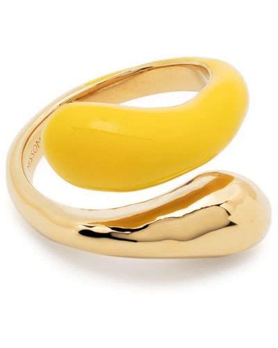 Yellow Missoma Rings For Women Lyst