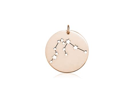 Zawieszka Charms Do Bransoletek Modu Owych Znaki Zodiaku Rose Gold