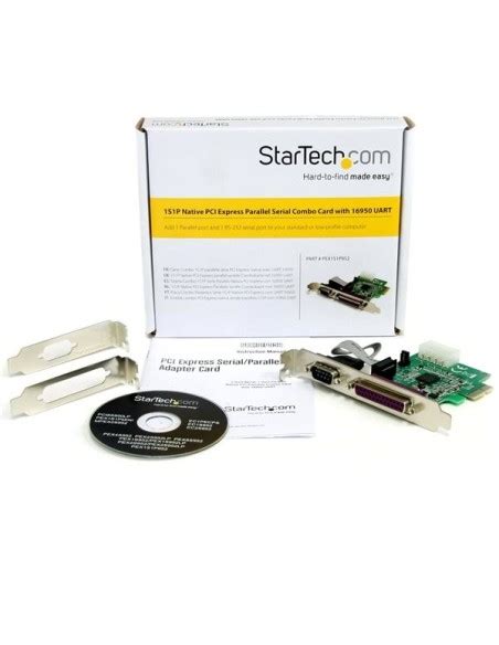 StarTech Adaptador Tarjeta PCI Express Un Puerto Paralelo Y Un