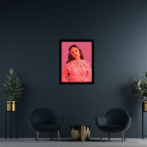 Jenna Ortega Poster Jenna Ortega Vertical Print Jenna Ortega Rare Portrait Instant Download Etsy