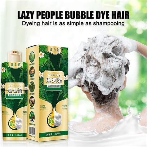 Shampooing De Teinture Capillaire V G Tale Bulles Shampooing Colorant