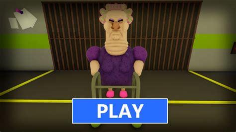 Grumpy Gran Scary Obby Roblox Gameplay Walkthrough Easy Mode Youtube