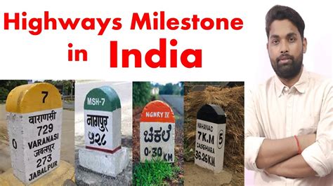 Different Types Of Highways Milestone In India Types Of Road