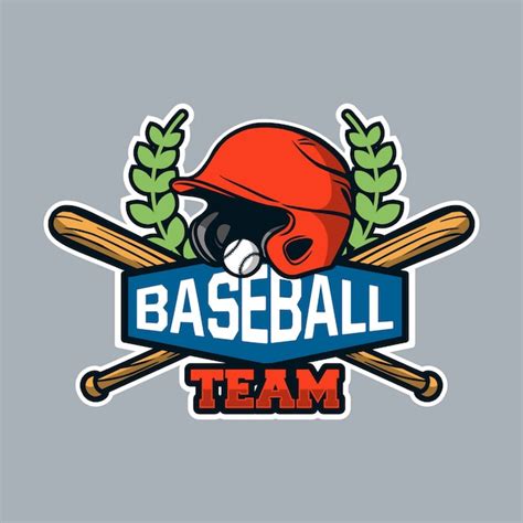 Premium Vector | Baseball team logo