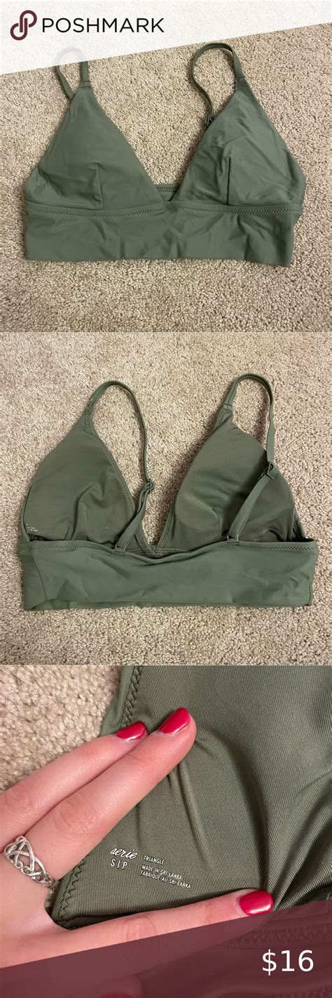 Aerie V Neck Bathing Suit Top