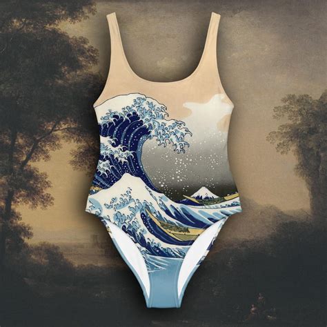 Japanese One Piece Swimsuit Etsy