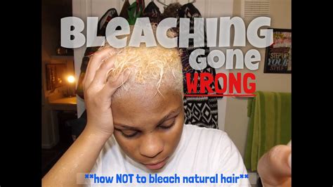 Bleached Hair Gone Wrong