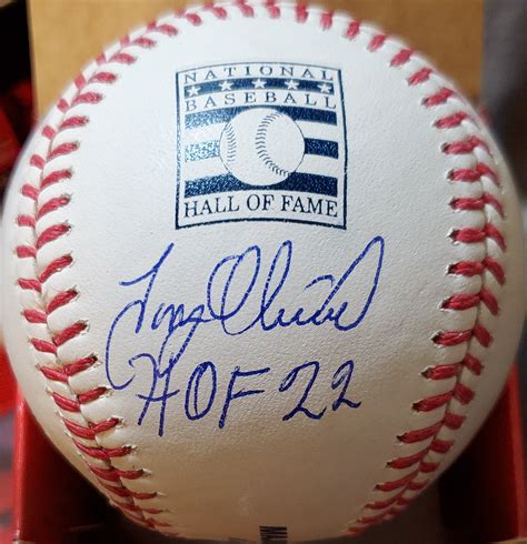 Tony Oliva Autographed HOF Baseball Under Logo With HOF 22 Inscription