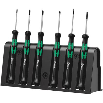 Wera Tools - 05030181001 - 2050/6 Screwdriver set and rack for ...