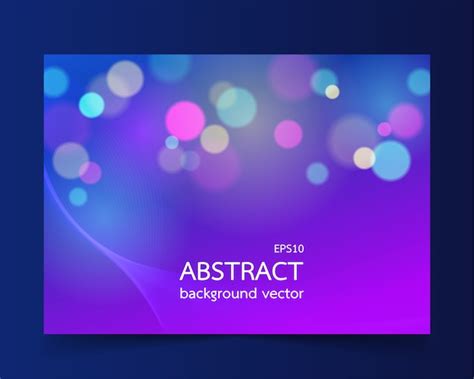 Premium Vector | Abstract christmas lights on the background for greeting card