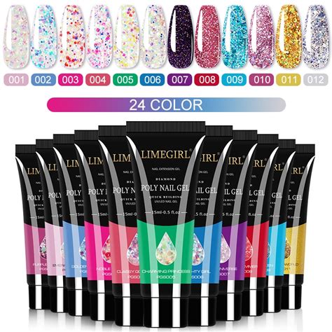 Pcs Pcs Limegirl Poly Gel Nail Pack Limegirlstore