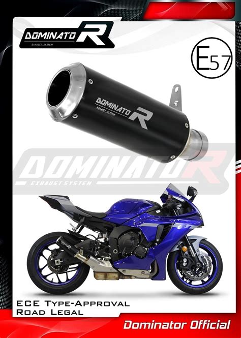 Yamaha YZF R1 1000 RN49 2017 2019 Homologowany wydech tłumik GP BLACK