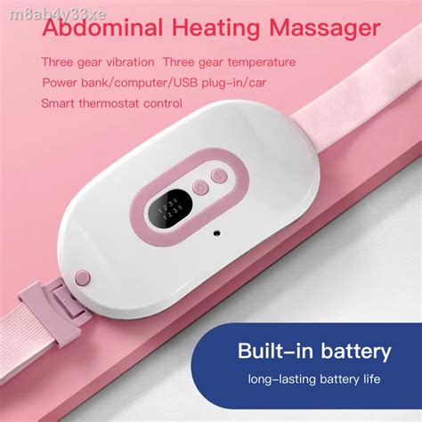 USB Rechargable Menstrual Heat Pad Period Electric Heating Pad Warmer