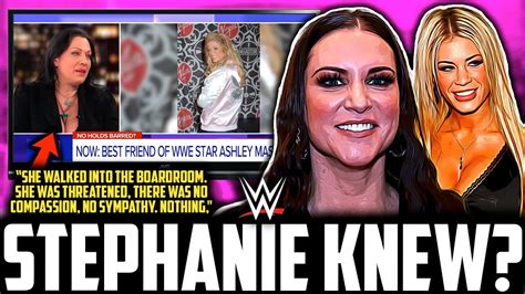 Wwe Stephanie Mcmahon Knew Of Ashley Massaro Assault Allegations Aew Dynamite 811000 Viewers